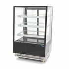 Maxima Deluxe Gebaksvitrine / Bakkerijvitrine / Taartenvitrine 400L Zwart