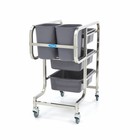 Maxima Chariot de Nettoyage Avec 5 Bacs