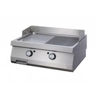 Maxima Heavy Duty Grillplatte 1/2 Gerillt - Doppel - Gas