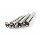 Maxima Sausage Filler Stainless Steel Tubes - Set of 4 Pieces
