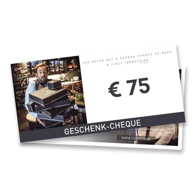 cadeaucheque €75