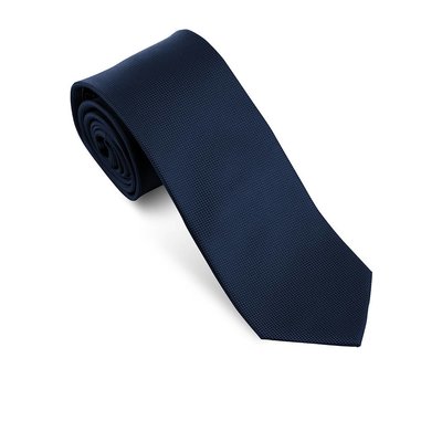donkerblauwe das