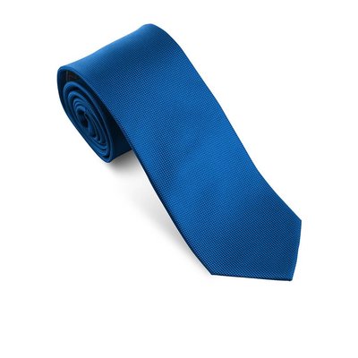 Effen blauwe das