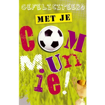Grußkarte 'Communie'