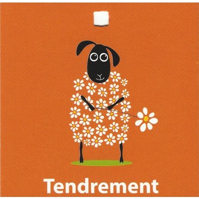Greeting Card 'Tendrement'