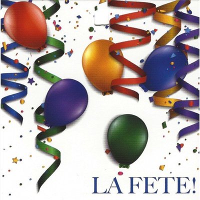 Grußkarte 'La Fête!'