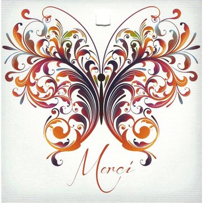 Greeting Card 'Merci'
