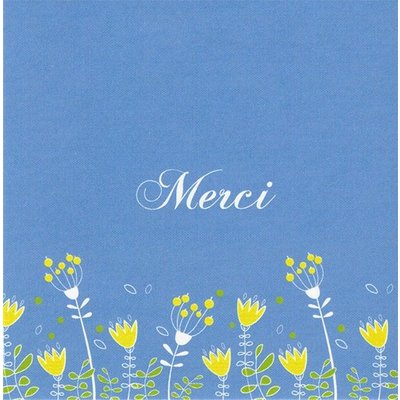 Greeting Card 'Merci'