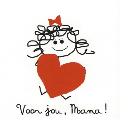 Greeting Card 'Voor jou, Mama'