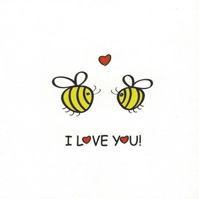 Grußkarte 'I love You'