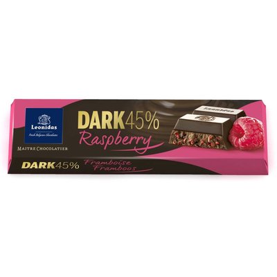 Leonidas Riegel Dunkle - Himbeere 45g