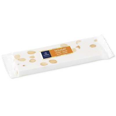 Leonidas Zachte Nougat reep met stukjes amandel