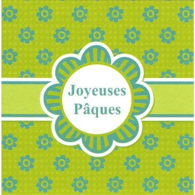 Grußkarte 'Joyeuses Pâques'