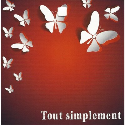 Grußkarte 'Tout simplement'