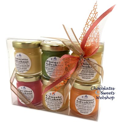 Gift box Eggnog Liqueur 6x50g