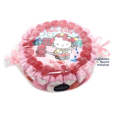 Gâteau aux bonbons Hello Kitty (S)