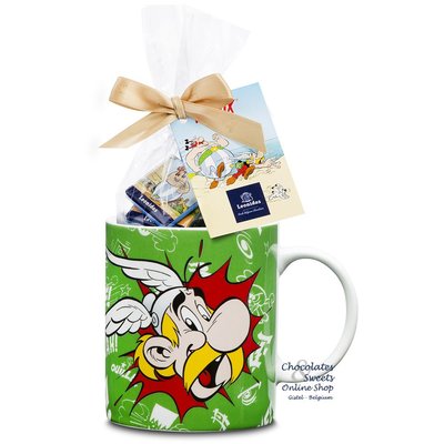 Leonidas Tasse d'Astérix avec 220g de Napolitains