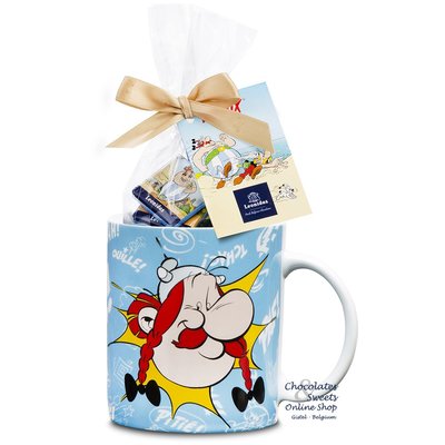 Leonidas Tasse d'Obélix avec 220g de Napolitains