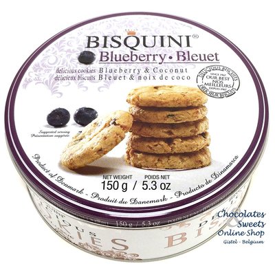 Biscuits aux Myrtilles et Noix de coco 150g
