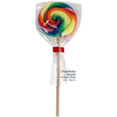 Regenboog lolly