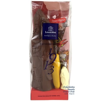 Leonidas St-Nicholas bag (M) milk + Speculaas