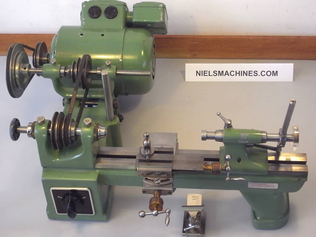 Lorch KD50 High Precision Watchmaker Lathe - Niels Machines