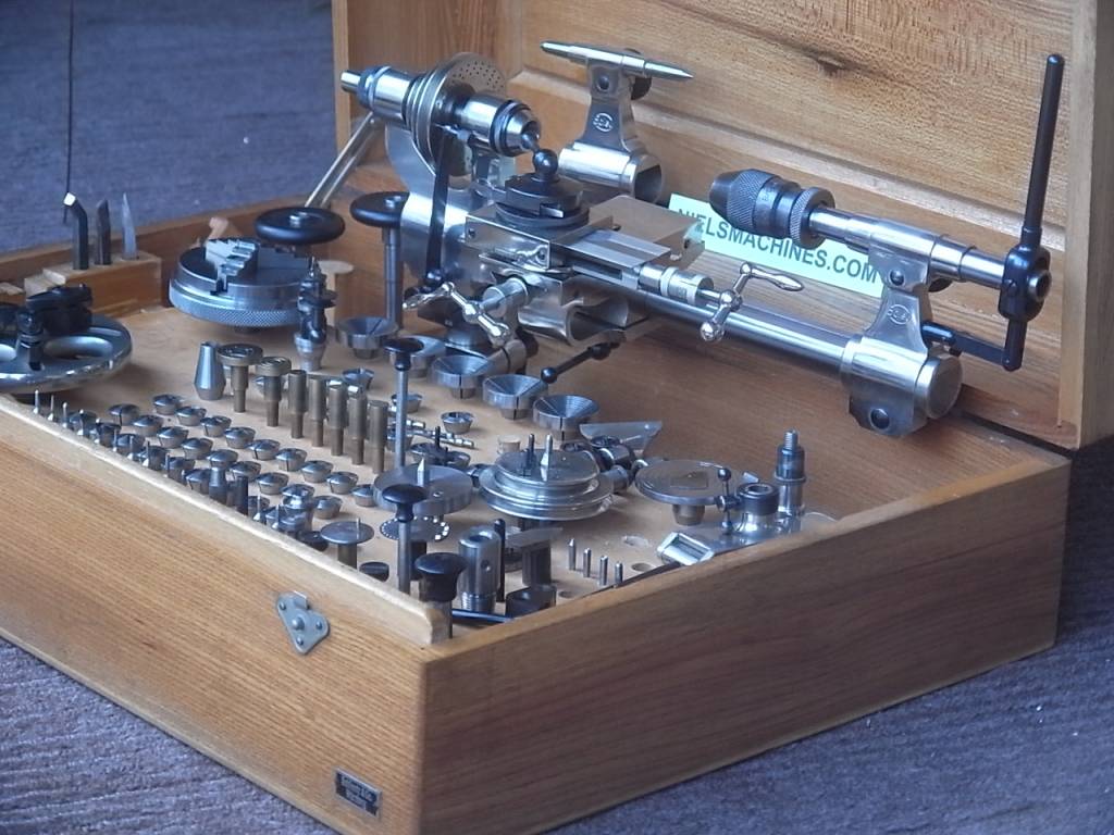 Sold: G. Boley 8mm Boxed Watchmaker Lathe - Niels Machines