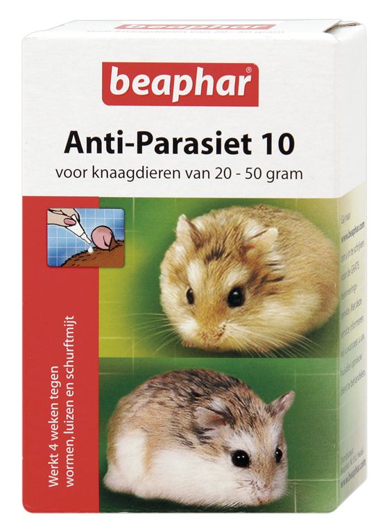 Beaphar Antiparasit 10 ml für Nagetiere von 20-50 Gramm