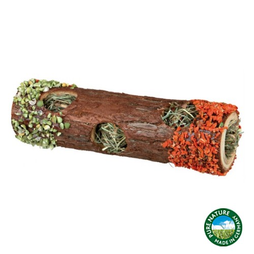 Trixie Tree Stump Tunnel Snack
