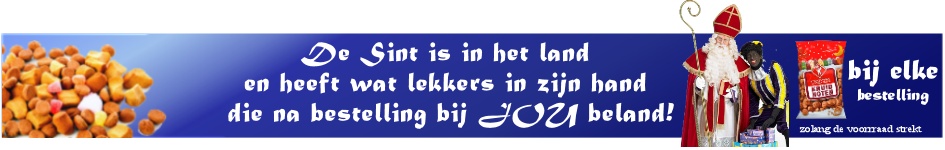 Sint is weer in het land!