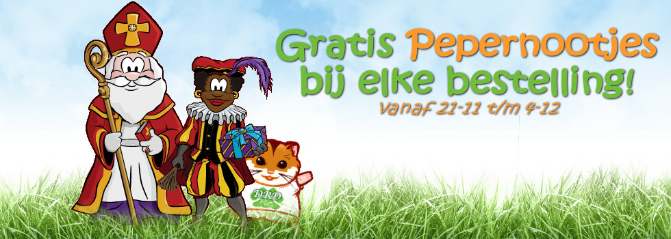 Sinterklaas bij DRD Knaagdierwinkel