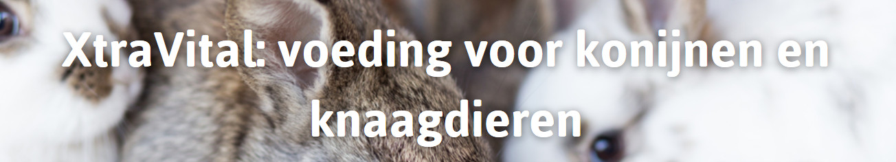 XtraVital: voeding voor konijnen en knaagdieren