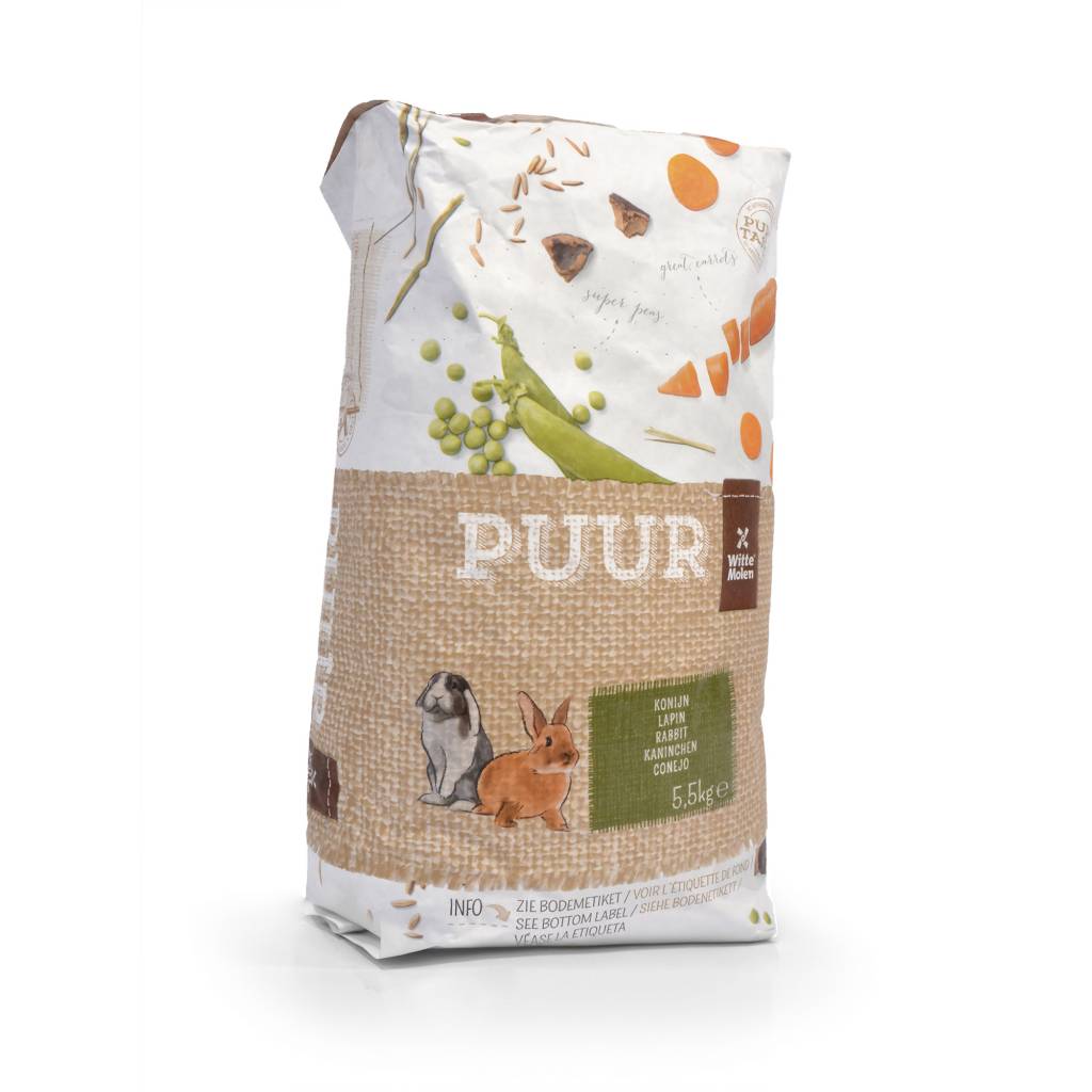 Witte Molen PUUR Konijn 5,5 kg