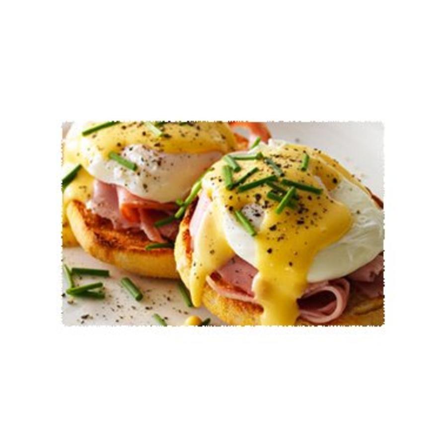 Gepocheerd ei met Hollandaise saus