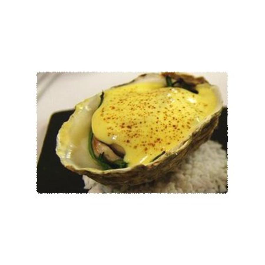Oesters met citroen sabayon