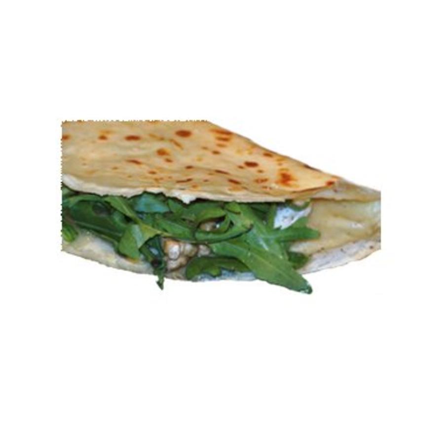 Pannenkoekjes met geitenkaas