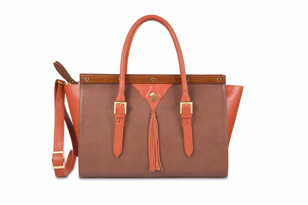 Leather Handbag Horse Des Ori Racing Equipment Des Ori Horse Leather Handbag
