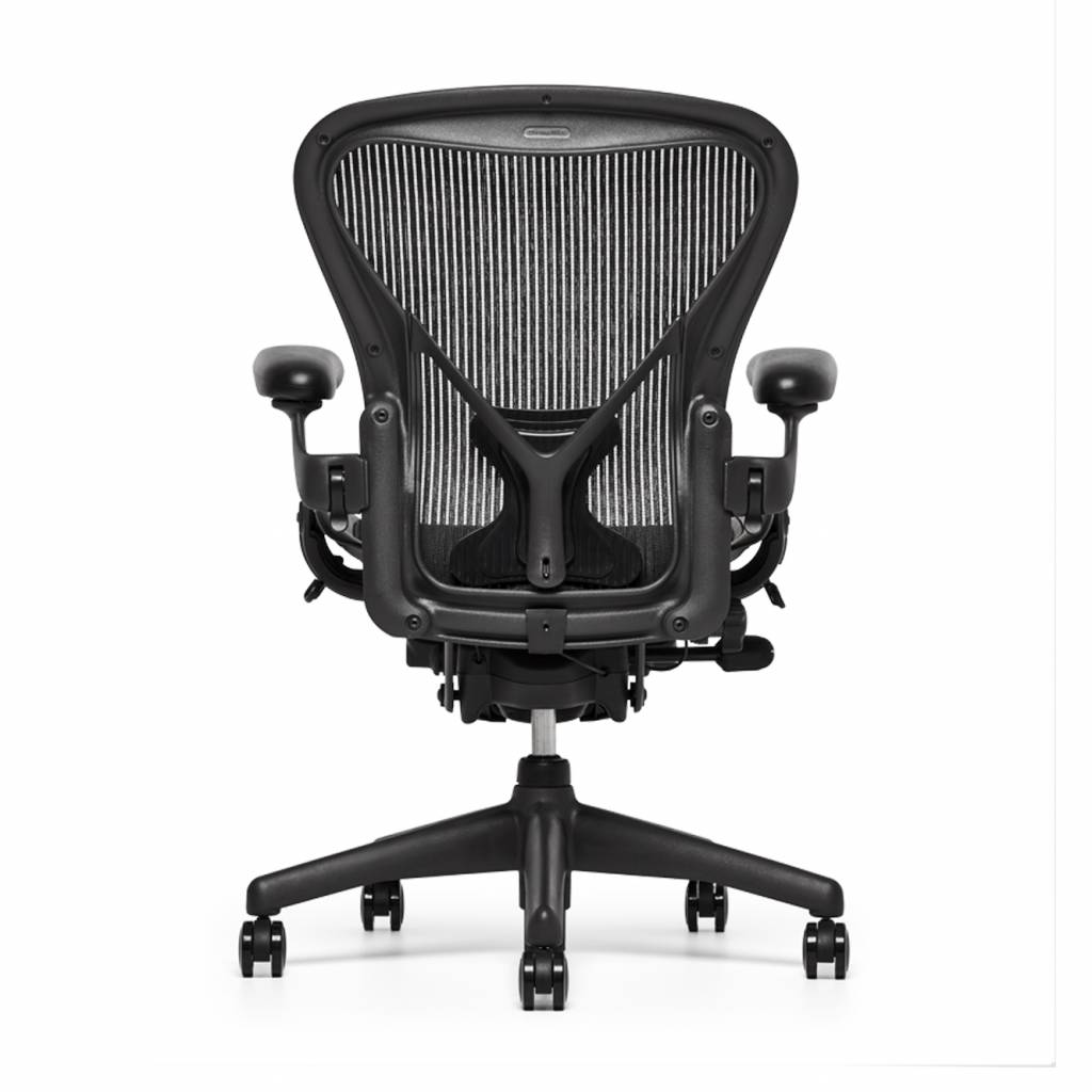 Refurbished Herman Miller Aeron Chair Graphite Workbrands Refurbished Herman Miller Aeron Chair Graphite Workbrands