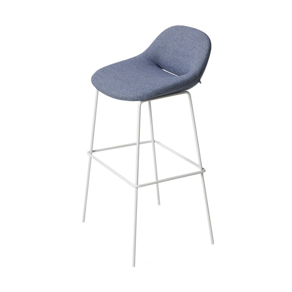 Artifort Beso Bar Stool Four Legged Steel Workbrands Artifort Beso Bar Stool Four Legged Steel