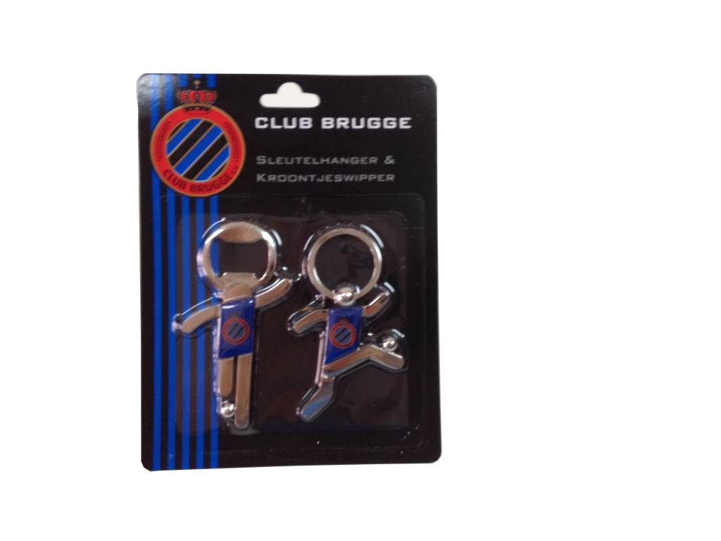 Sleutelhanger & Aftrekker Club Brugge - Megatip.be