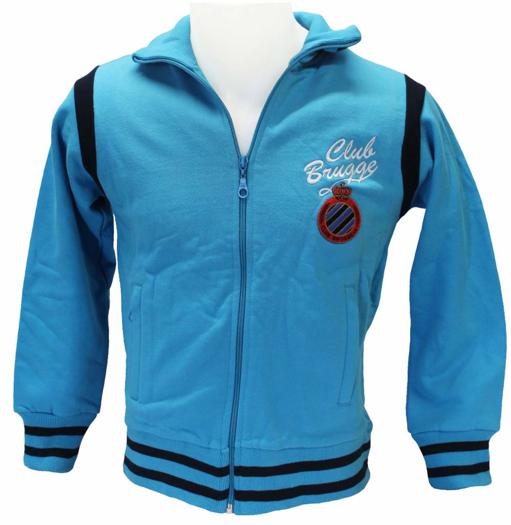 Sweatvest licht blauw club brugge megatip.be