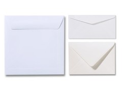 Kies uit ons assortiment blanco enveloppen