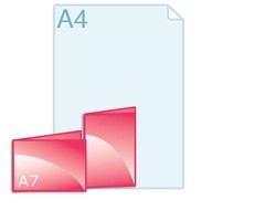 Geboortekaartjes drukken A7 formaat