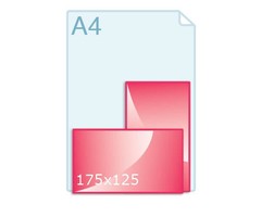 Ansichtkaarten drukken 125 x 175