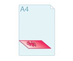 Pregen of blinddruk aanbrengen in kaarten