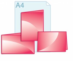 Folders kleiner dan gevouwen A4