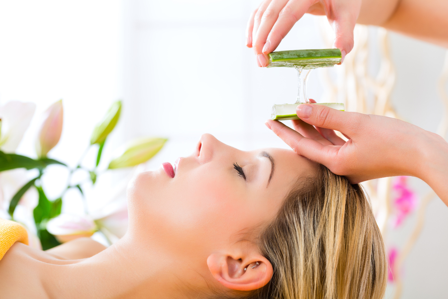Treatment with Aloe Vera
