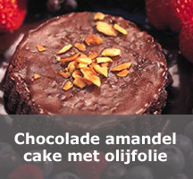 Chocolade Amandelcake met olijfolie