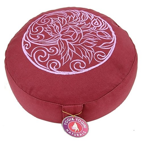 Yogi & Yogini Meditatiekussen Lotus aubergine Yogi & Yogini Meditatiekussen Lotus aubergine