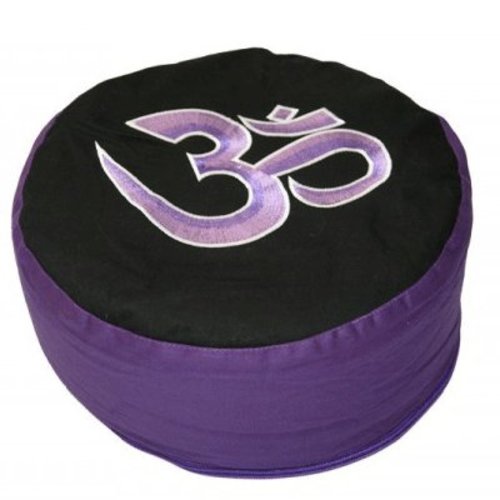 YogaStyles Meditatiekussen OHM Paars/Zwart YogaStyles Meditatiekussen OHM Paars/Zwart